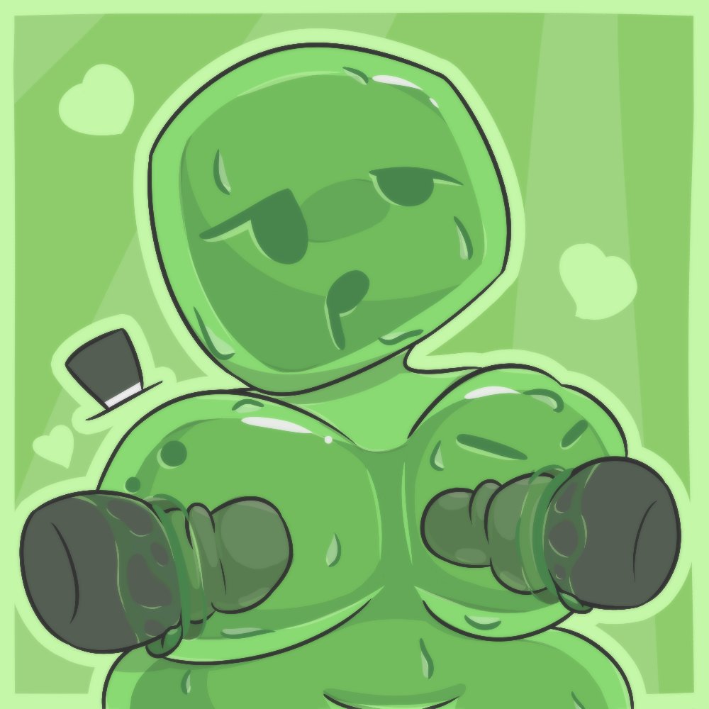 Rule 34 - Disgusting Gamebuddy105 Heart Minecraft Nipple Penetration No  Pussy Slime Slime (minecraft) Slime Girl Tophat | 5340699
