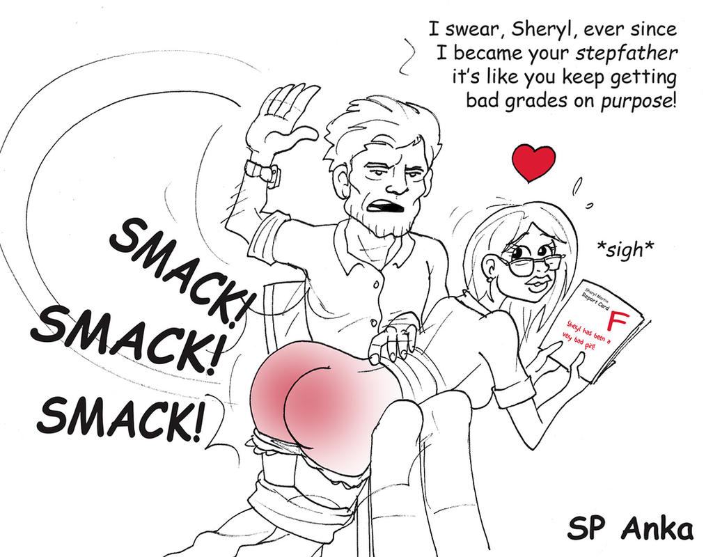 Rule 34 - 1boy1girl Ankasp Funny Happy Sub Looking Back Over The Knee  Spanking Panties Down Punishment Red Ass Secretly Loves It Skirt Down  Spanking Stepfather And Stepdaughter | 6770933