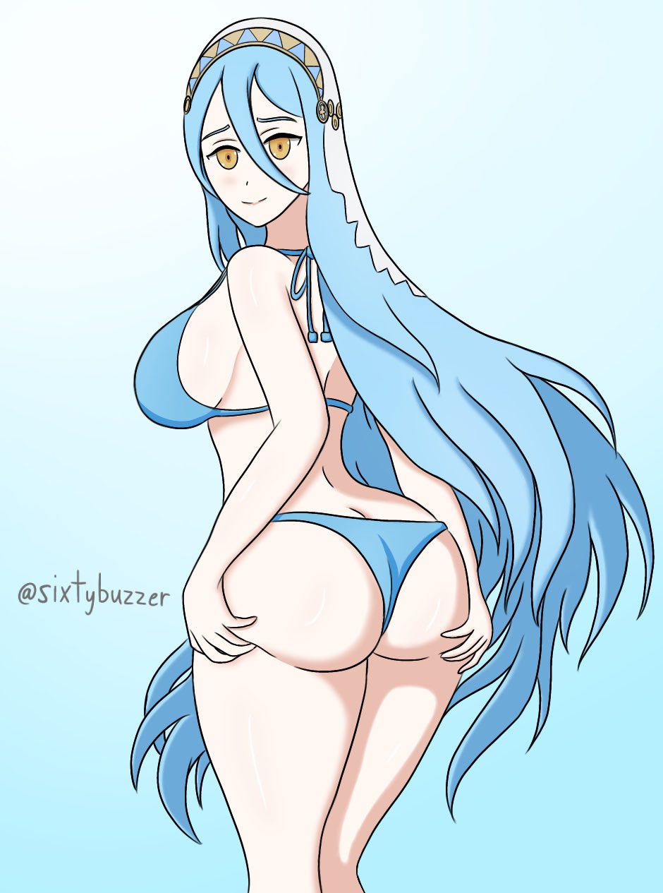 Rule Alternate Costume Ass Azura Fire Emblem Bikini Blue Bikini