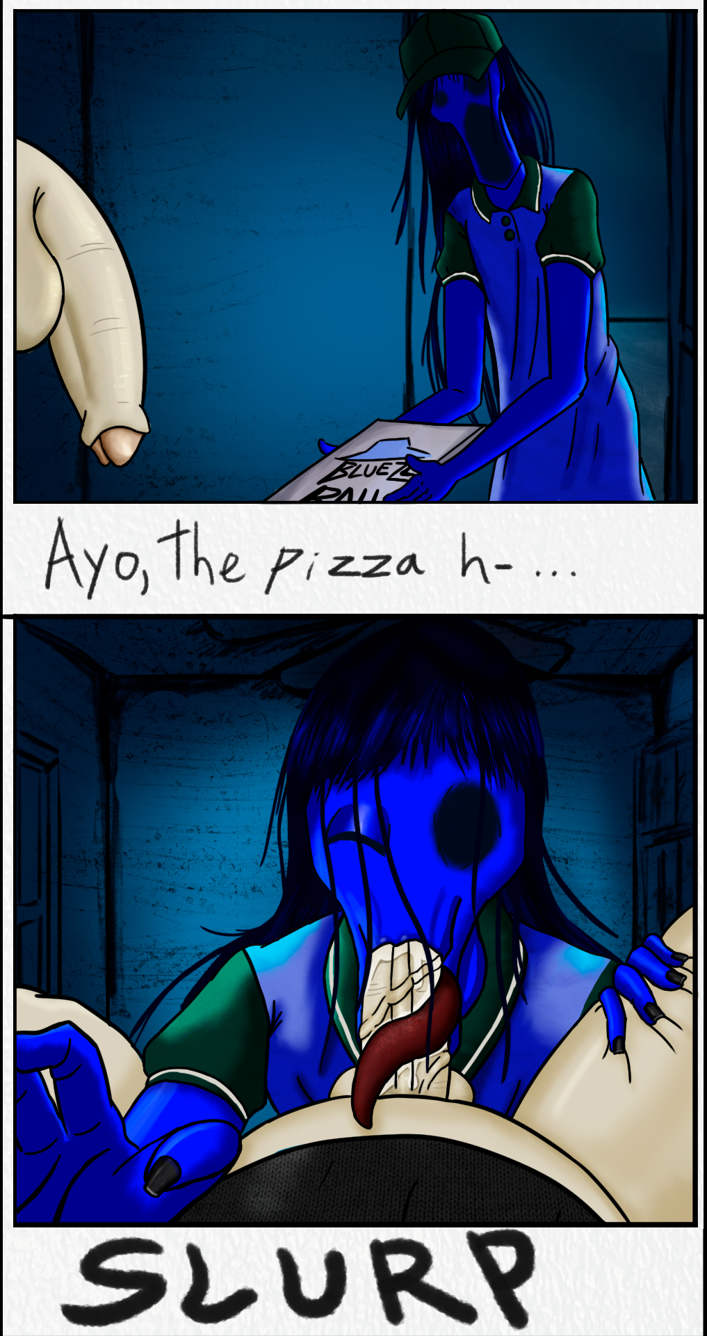 Rule 34 - Blowjob Blowjob Face Foreskin Ghost Hellmari (omori) Incest Mari ( omori) Meme Omori Pizza Box Pizza Delivery Sunny (omori) Tachu95 | 6327183