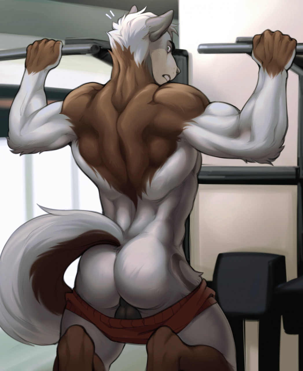 Rule Anthro Ass Assisted Exposure Back Muscles Backsack Balls