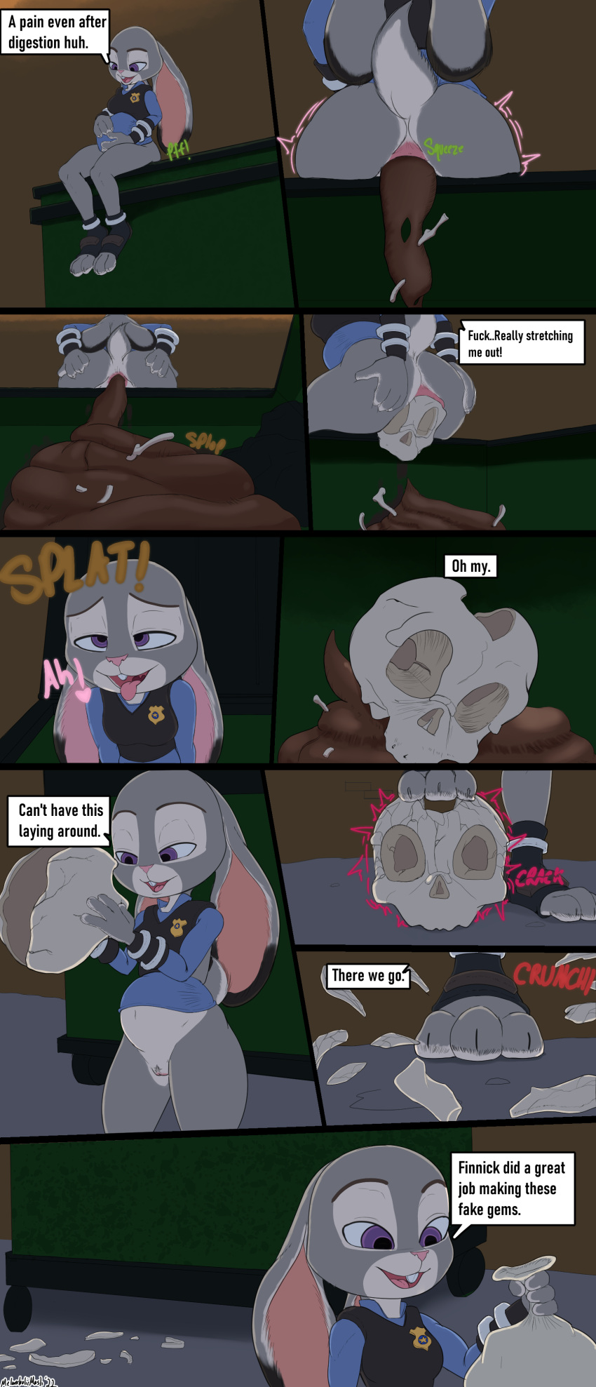 The predator's gaze in the realm of devouring