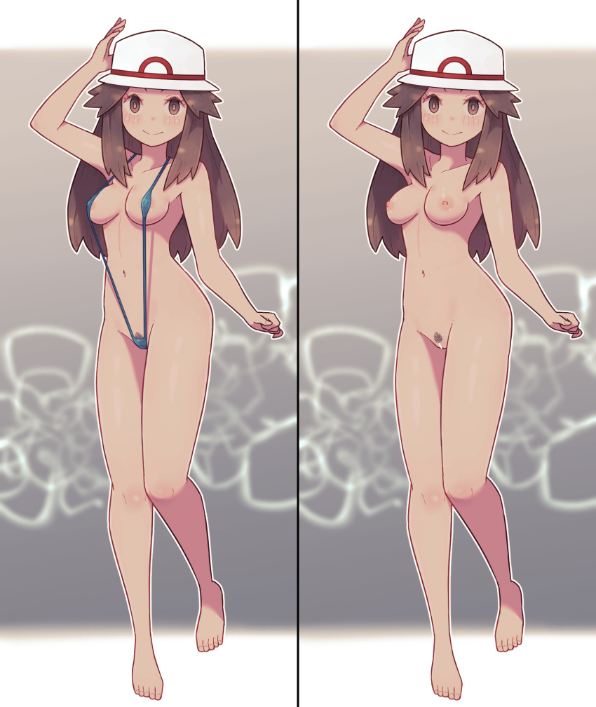 Rule 34 - Character Request Completely Nude Lamb-oic029 Leaf (pokemon) Pokemon  Pokemon Frlg Pubic Hair Sling Bikini | 6862415