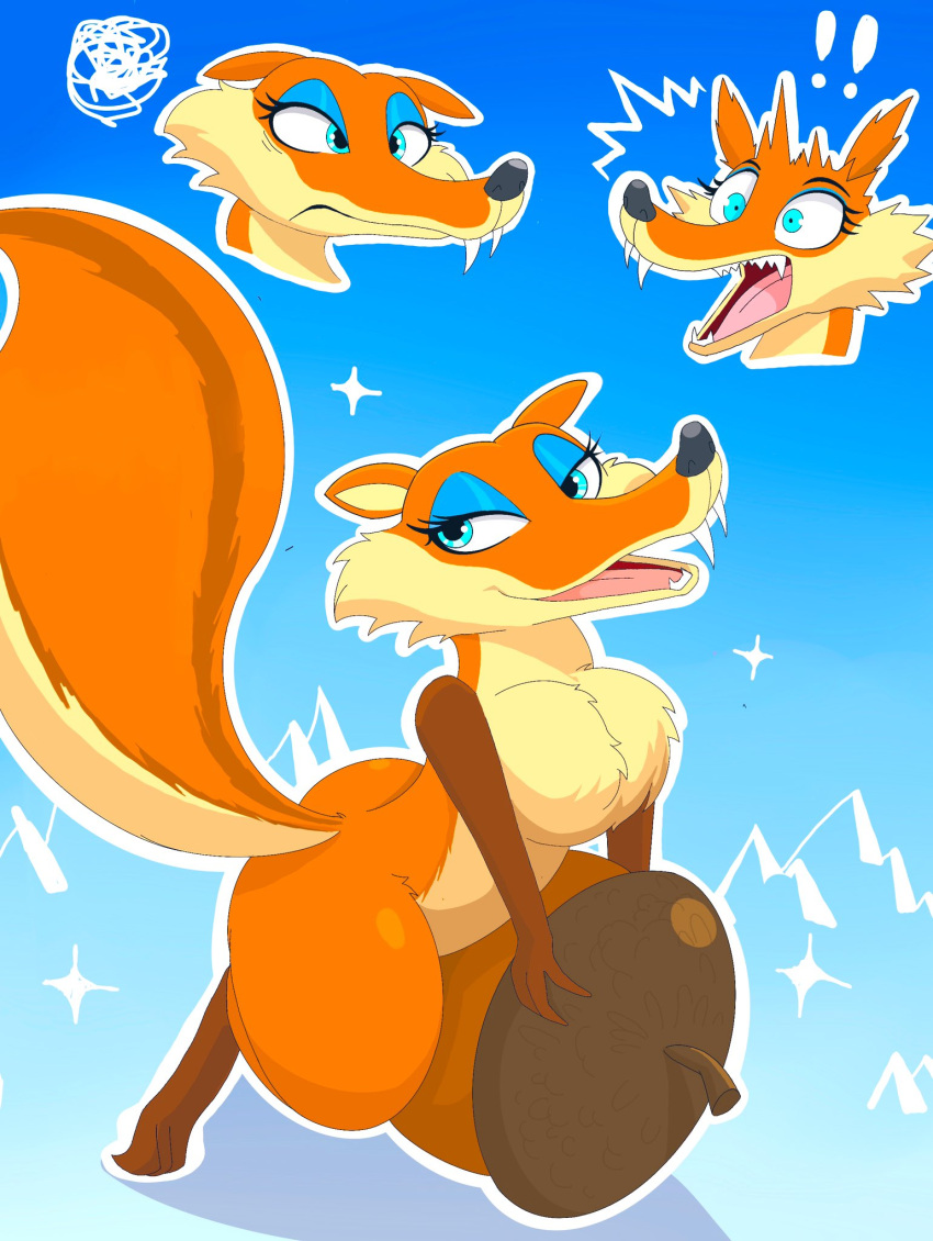 Rule 34 - Acorn Blue Sky Studios Fluffy Fluffy Chest Furry Ice Age (series)  Rodent Saber-toothed Squirrel Scratte (ice Age) Squirrel Tagme Thick Thighs  Zebra10045 | 6754735