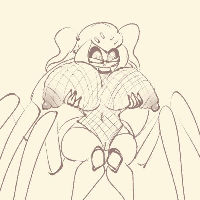 Rule 34 Arachne Arachnid Arachnid Humanoid Areolae Breasts Cesil