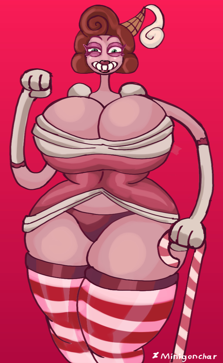 Rule Girls Baroness Von Bon Bon Big Ass Big Breasts Cuphead