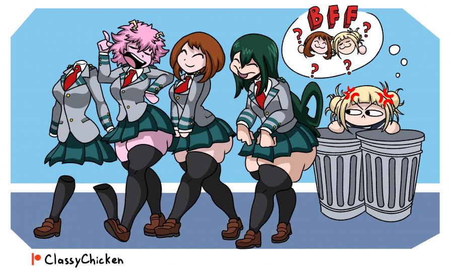 Rule 34 Absorption Absorption Vore Big Ass Big Butt Classychicken34 Digestion Himiko Toga