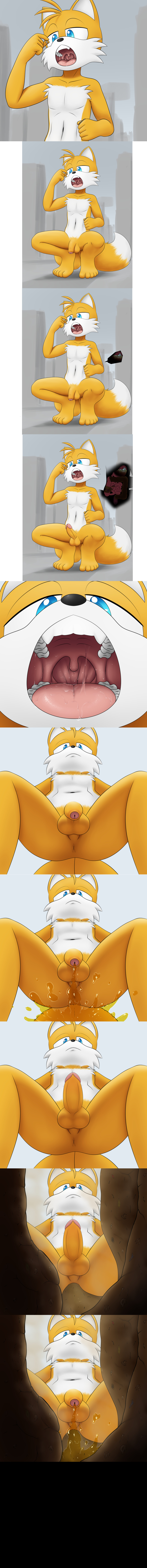 Rule 34 - Comic Giant Implied Vore Looming Over Micro Pissed On Pov Saliva  Scat Shitting Shitting On Person Sonic (series) Sonic The Hedgehog (series)  Stomach Tails Tails The Fox Throat Urine