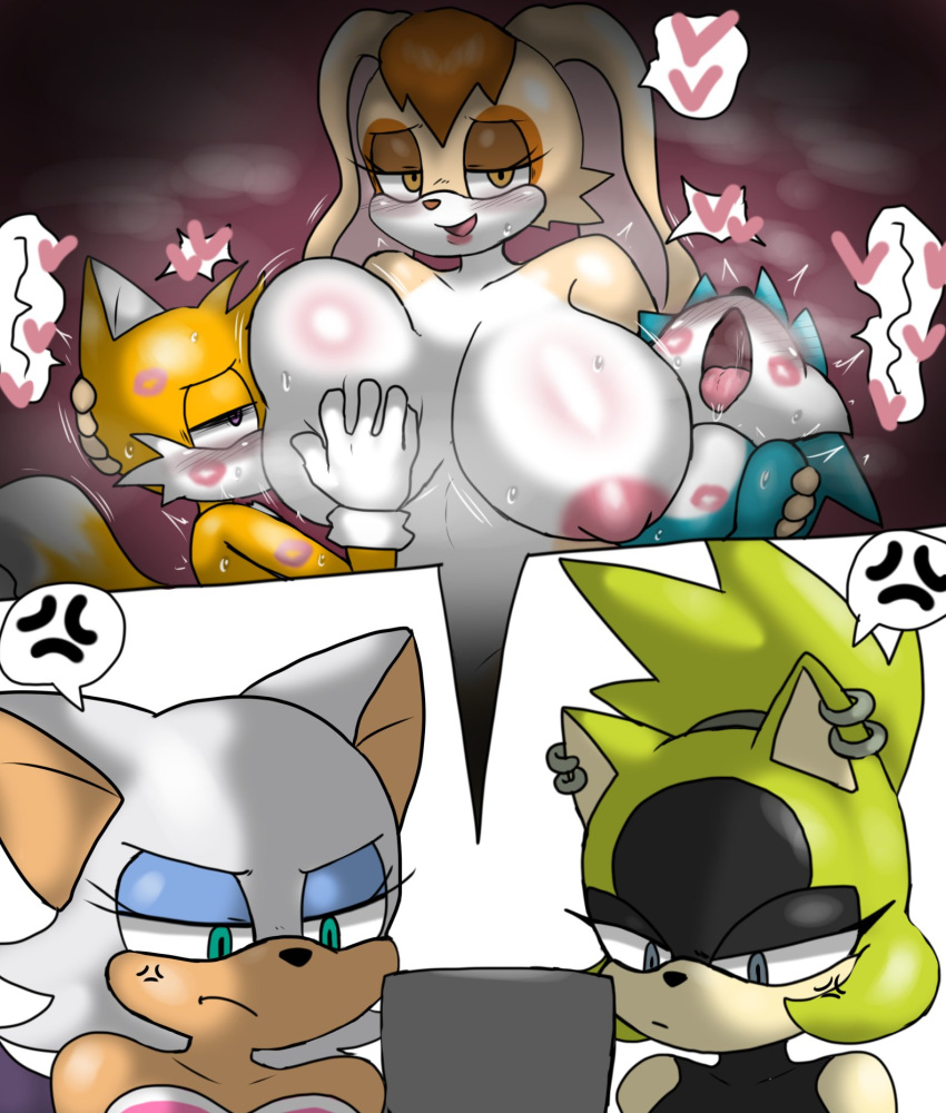 Rule 34 - After Sex Bat Cuckquean Enigi09 Fennec Fox Kitsunami The Fennec  Lipstick Lipstick Mark Milf Mother Older Female Rabbit Rouge The Bat Surge  The Tenrec Tails Tenrec Vanilla The Rabbit