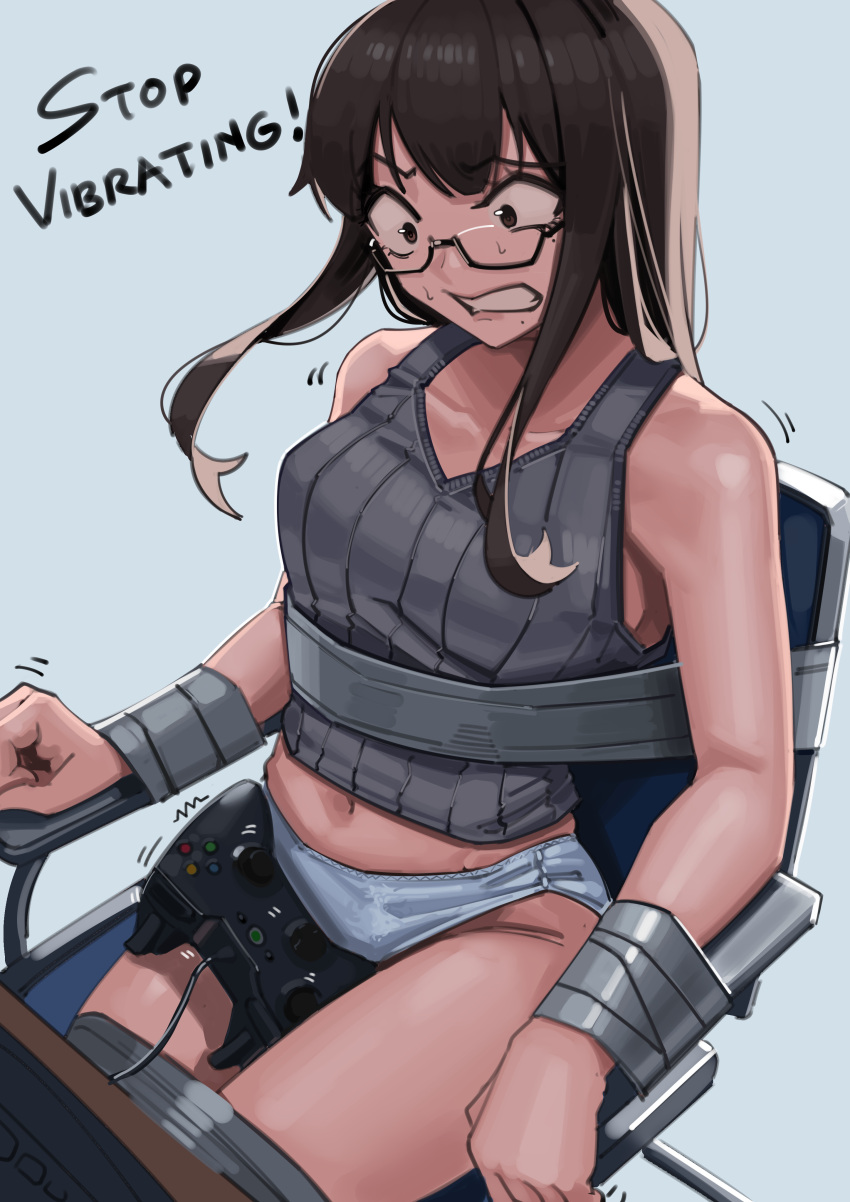 Two girls sharing a secret, a hint of blush on their faces