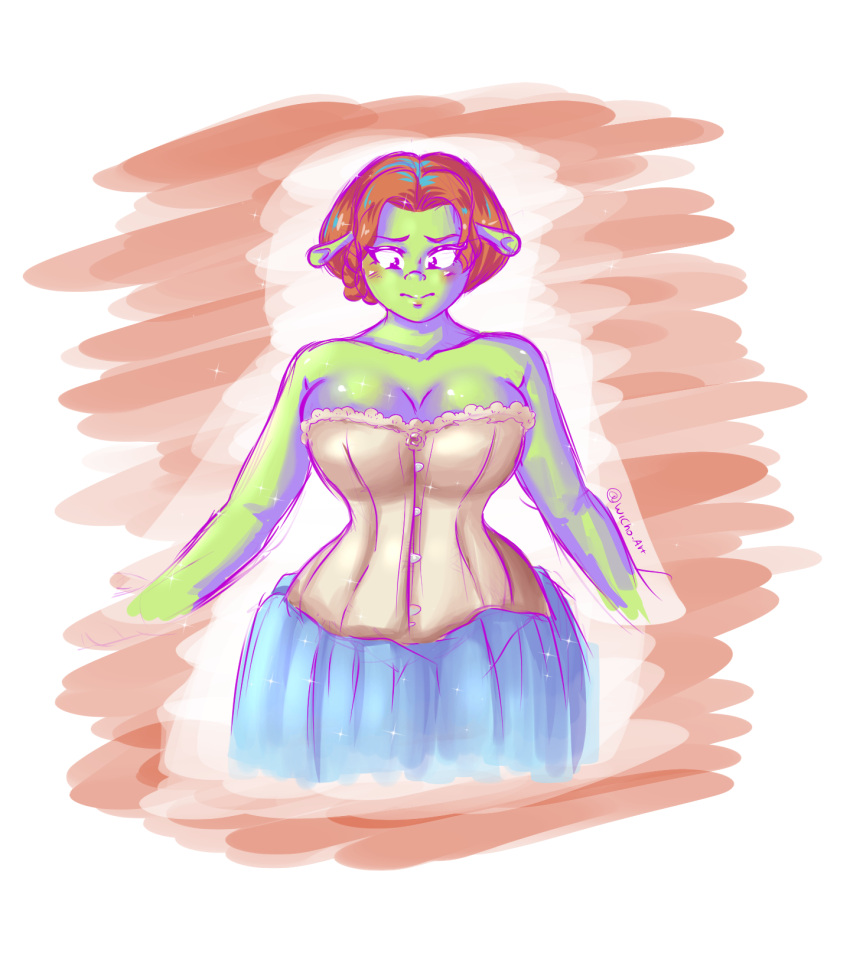 Rule Big Breasts Breasts Corset Corset Only Green Skin Ogre Ogre