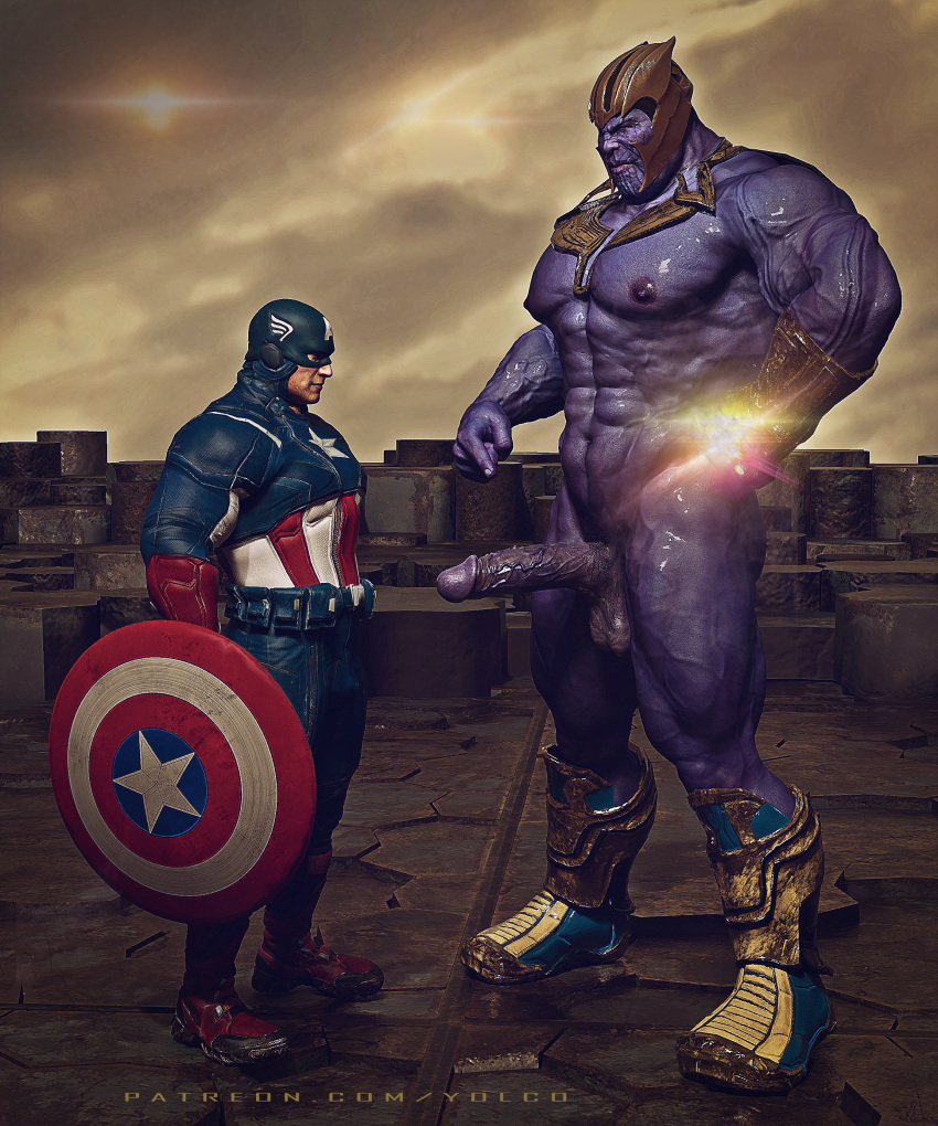 Rule 34 - 2boys Abs Avengers: Endgame Bulge Captain America Clothed Disney  Erect Nipples Erection Gay Huge Cock Infinity Gauntlet Interspecies  Inviting To Sex Looking At Penis Male Male/male Male Only Marvel