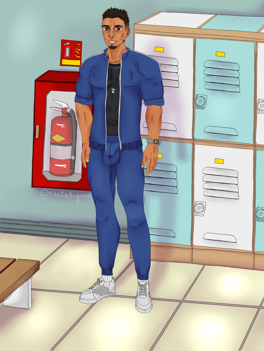 Guys bulge in sweatpants