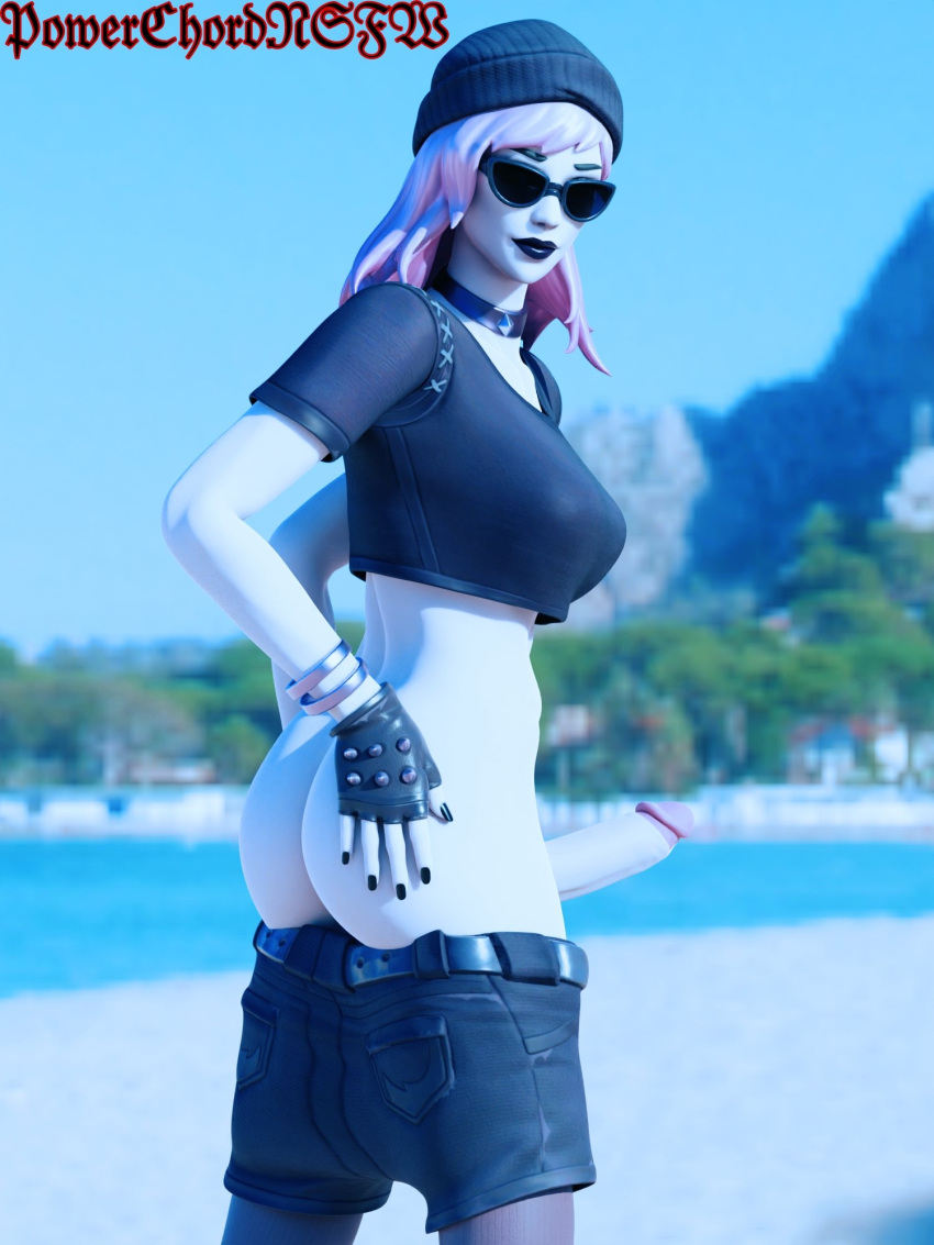 Rule 34 - 1futa 3d 3d (artwork) Black Lipstick Clothed Dusk (fortnite) Epic  Games Fortnite Fortnite: Battle Royale Futanari Grey Skin Holding Butt  Powerchordnsfw Solo Futa Sunglasses Tinted Eyewear | 6912743