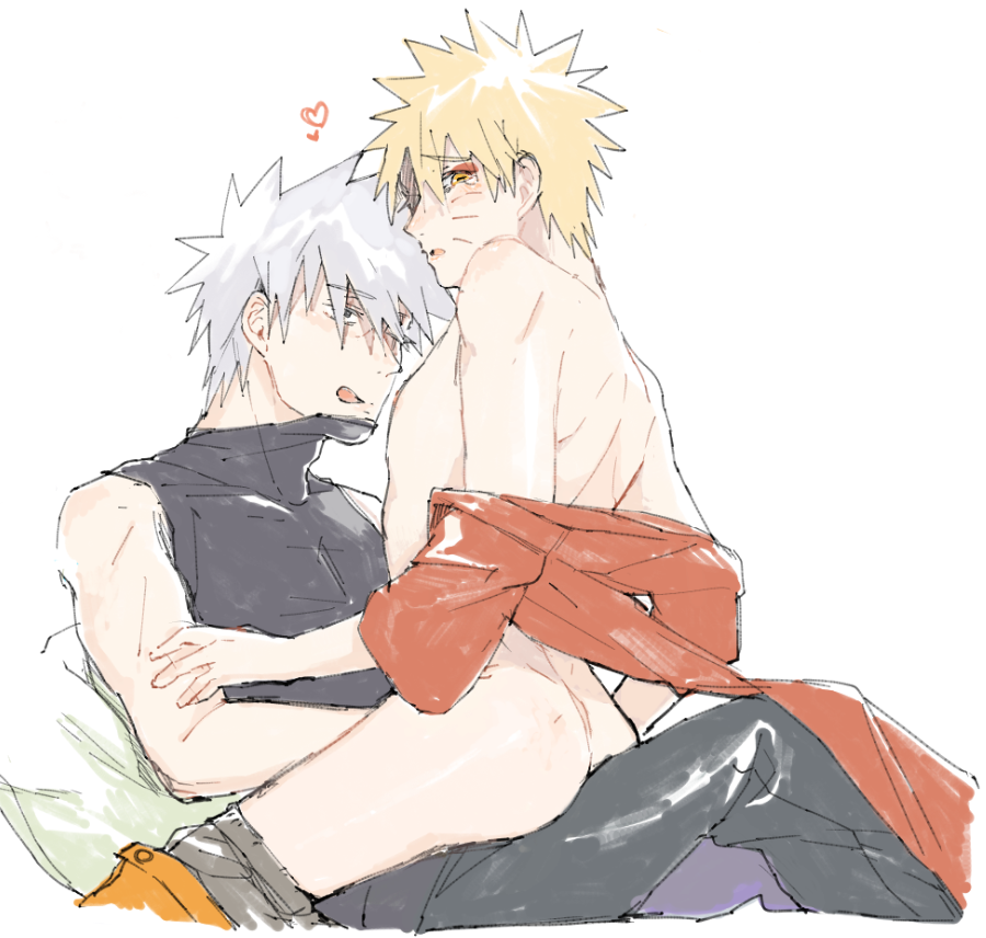 Rule Boys Age Difference Almost Naked Ass Black Eyes Blonde Hair Blush Closed Eyes Clothed