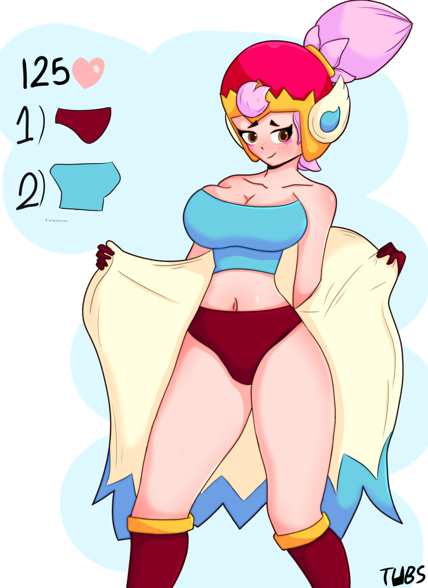 Rule 34 - 1girls Big Breasts Brawl Stars Female Janet (brawl Stars) Pink  Hair Seditstub Tagme | 7083585