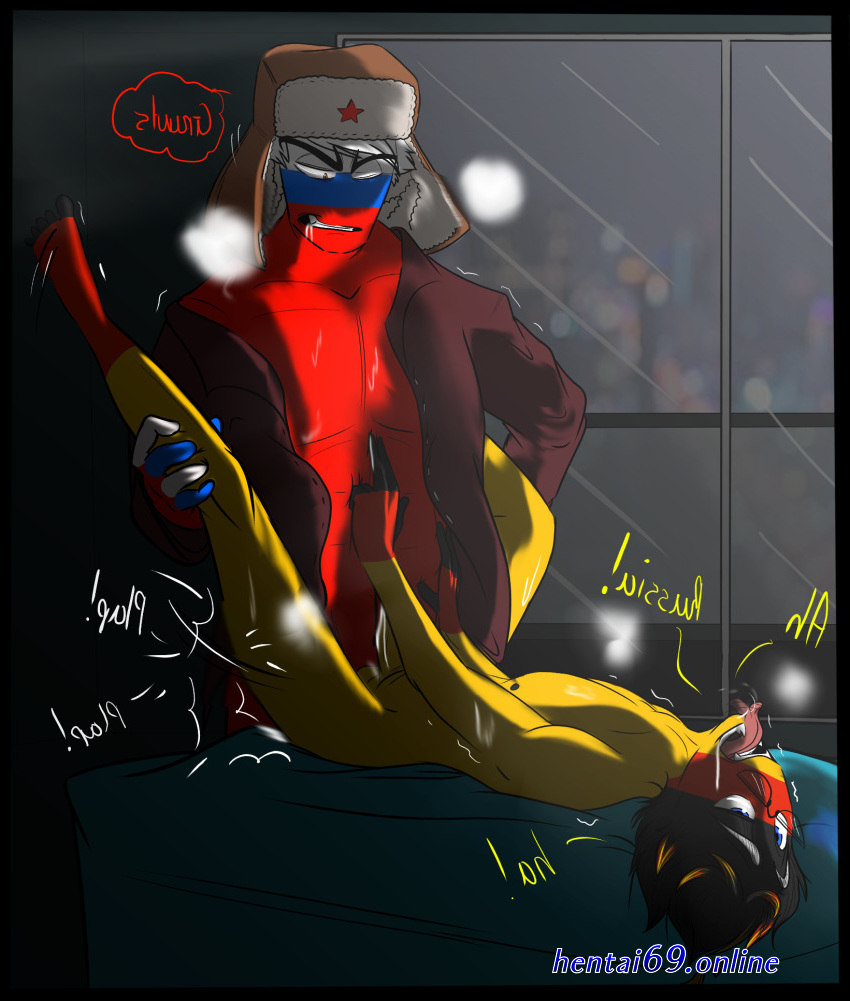 Rule 34 - Countryhumans Countryhumans Yaoi Gay Gay Domination Gay Sex  Germany (countryhumans) Male Only Red Skin Russia (countryhumans) Sex  Yellow Skin | 6736510