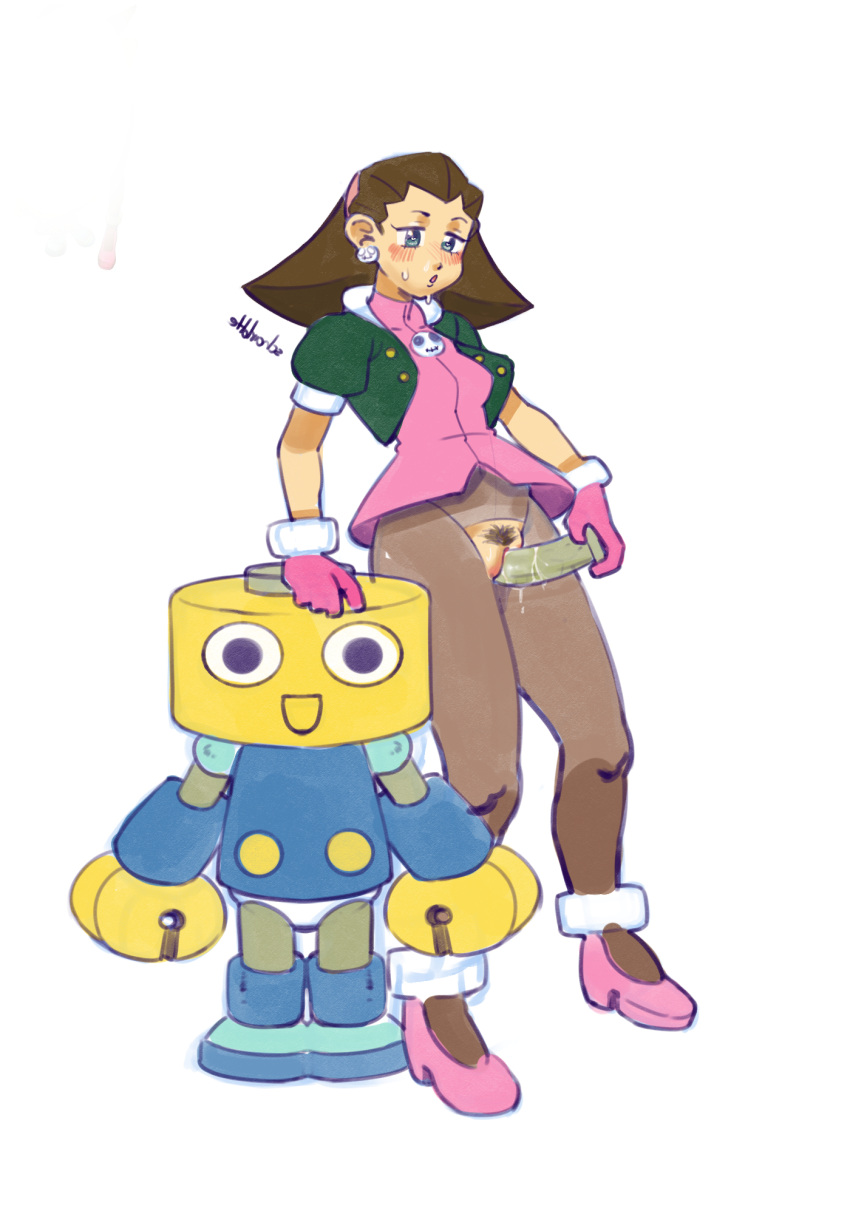 Rule 34 - 1girls Dildo Exposed Pussy Mega Man Mega Man Legends Mostly  Clothed Pubic Hair Pussy Scharlottelambo Servbot Sex Toy Tron Bonne |  7305991