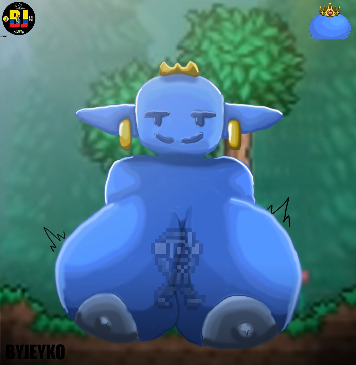King Slime Ninja (terraria) Porn - Rule 34