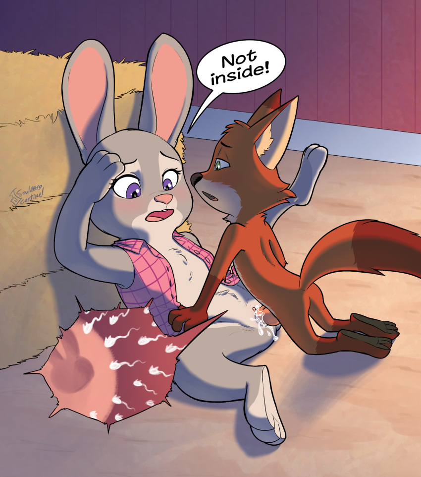 Rule 34 - Cum Inside Fox Judy Hopps Nick Wilde Sex Sperm Cell | 7423285