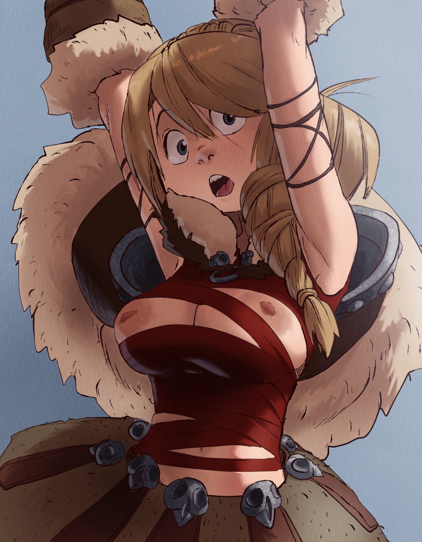 Rule Boy Girls Armpits Astrid Hofferson Blonde Hair Blue Eyes