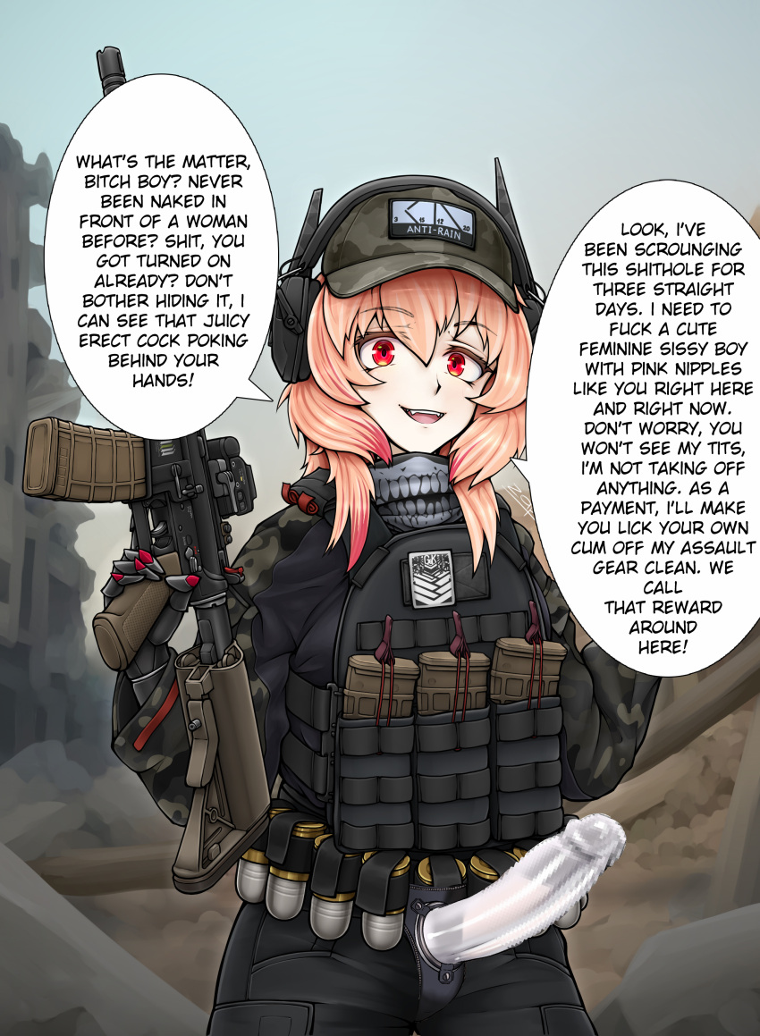 Rule 34 - 1girls Armor Clothed Female Nude Male Complimenting Viewer Dildo  Female Femboy Femdom Femdom Caption Feminization Firearm Girls Frontline  Gloves Humiliation Implied Anal Implied Rape Looking At Viewer M4 Sopmod