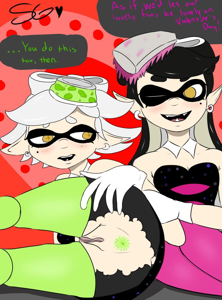 Rule Anus Asshole Bored Callie Splatoon Dialogue Dress Pull