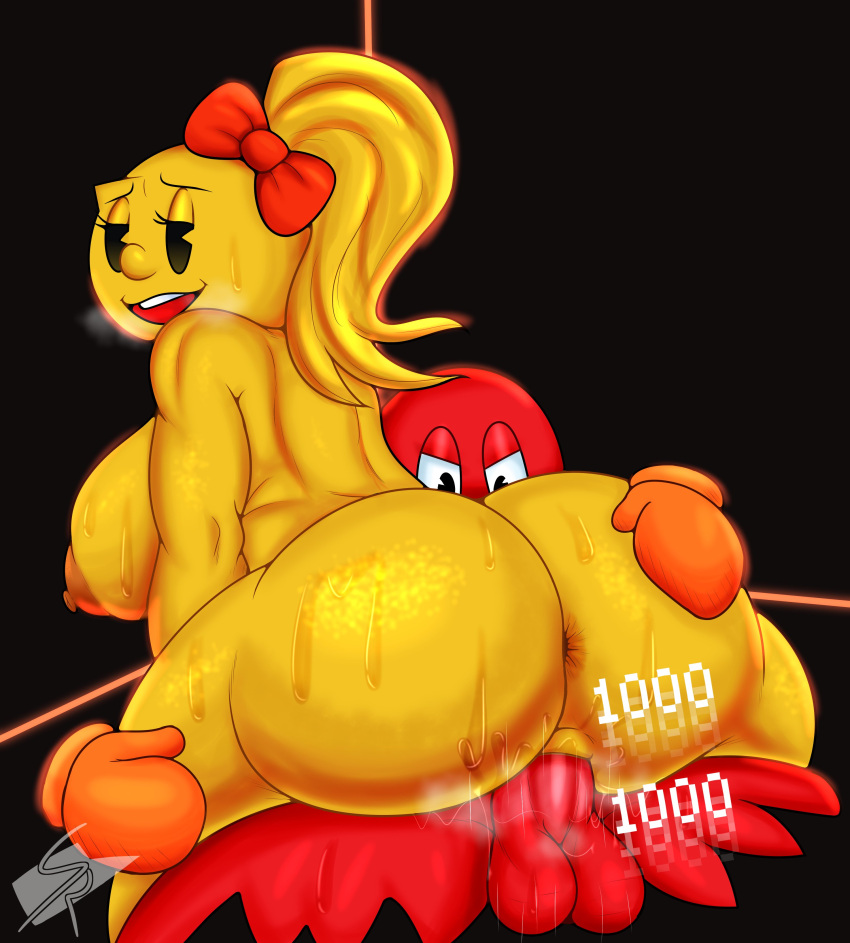 Rule 34 - 2022 Areola Areolae Big Breasts Black Eyes Blinky (pac-man)  Breasts Detnox Female Ghost Ghost Boy Ghost Penis Huge Breasts Large  Areolae Large Breasts Male Male/female Mob Face Ms. Pac-man