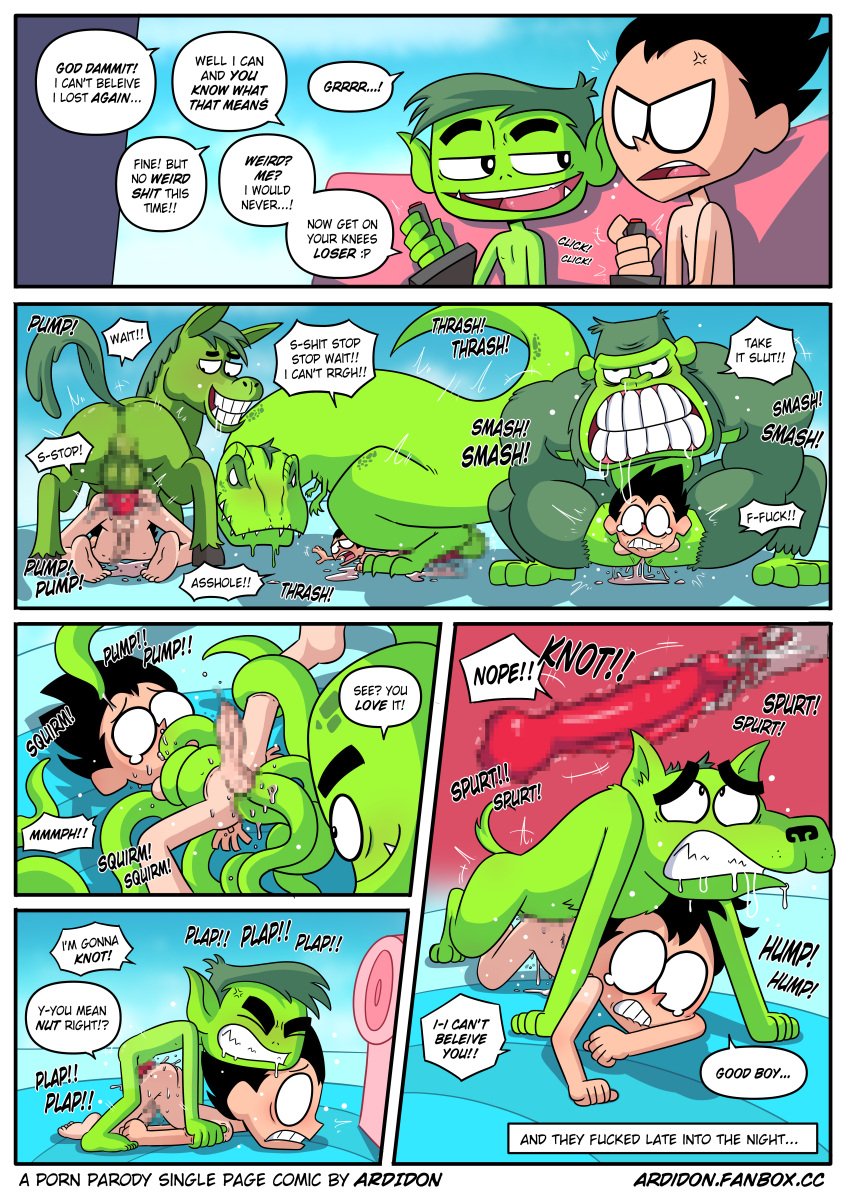 Teen titans go rule 34