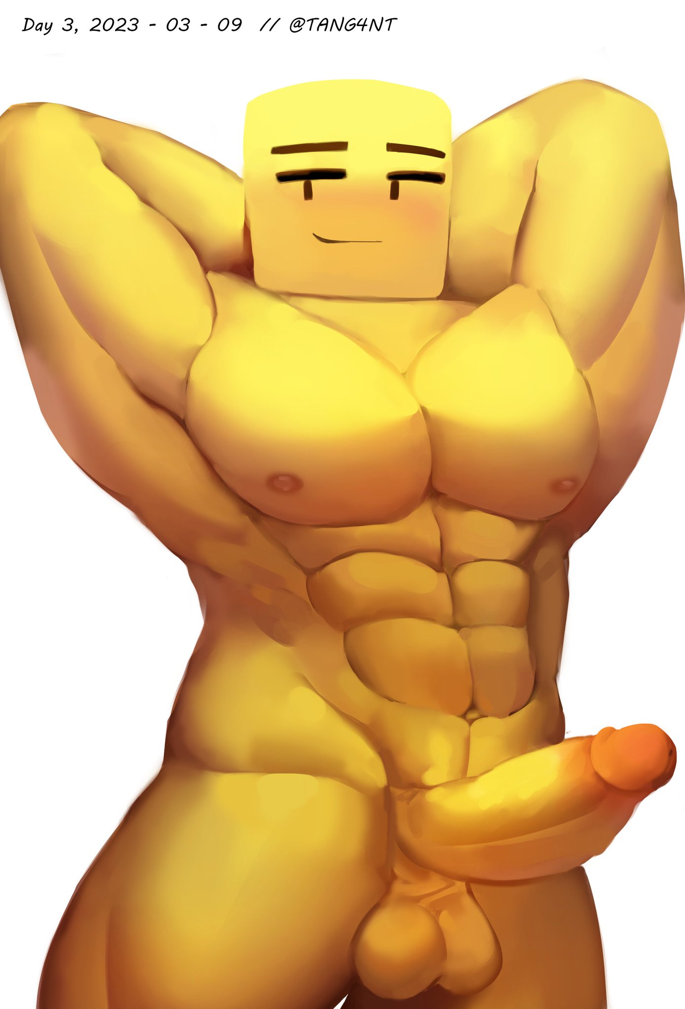 Rule 34 - Abs Big Balls Big Pecs Big Penis Big Thighs Gay Muscle Muscles  Muscular Muscular Male Roblox Six Pack Streching Tang4nt | 7599417