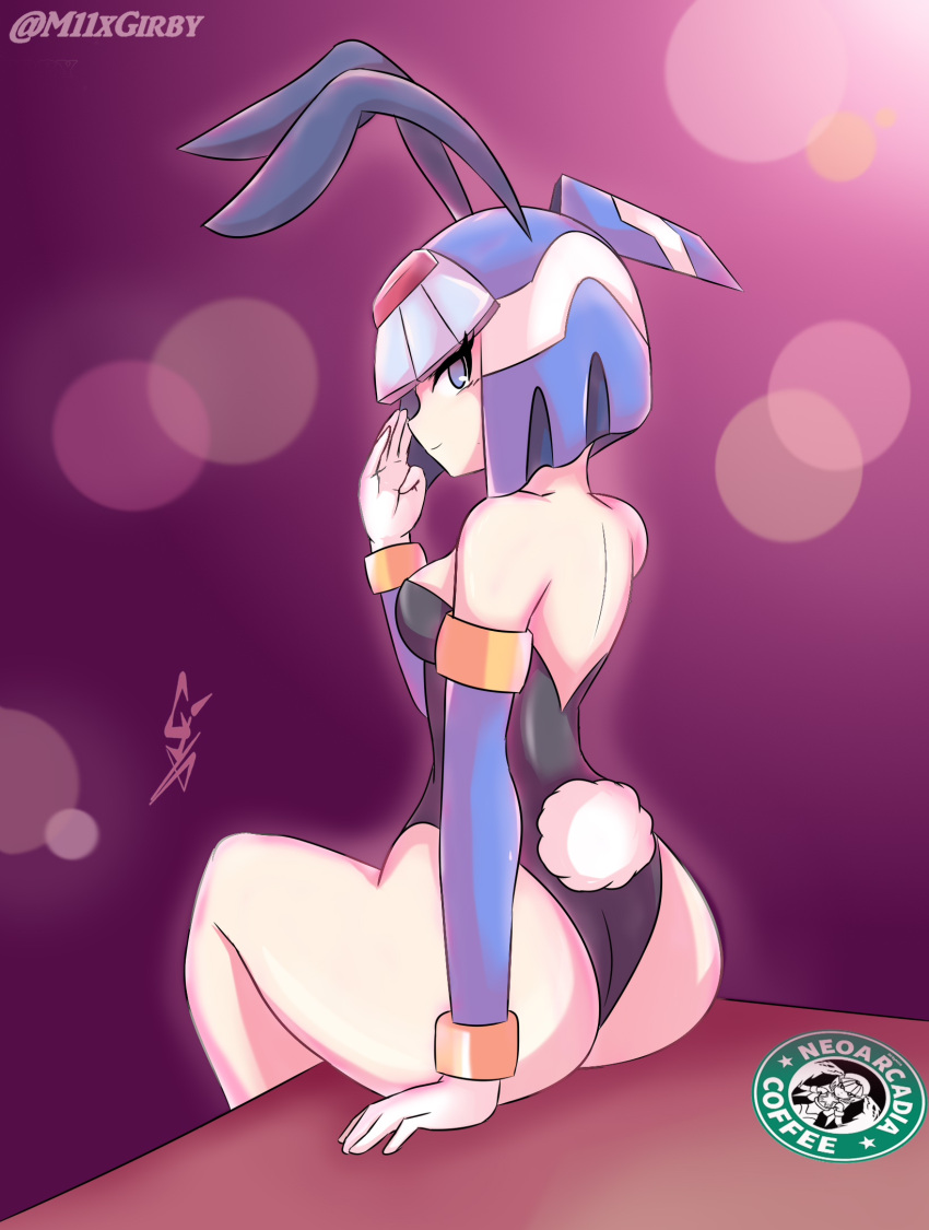 Rule 34 - 1girls Android Ass Back Bunny Ears Bunnysuit Fairy Leviathan  Leotard Looking Back At Viewer M11xgirby Mega Man Mega Man Zero Robot Girl  Thick Thighs Wide Hips | 7539169