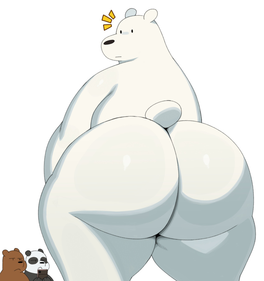 Rule 34 1boy Anthro Ass At Back Big Bottom Breasts Brown Bubble