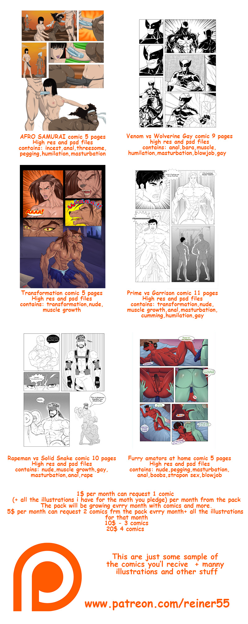 Rule 34 – afro (afro samurai) afro samurai anal anal insertion anal sex anthro bovine canine cattle comic costin55 dildo fox furry growth insertion male mammal marvel metal gear mustelid ninja ninja (afro samurai) patreon pegging penetration penis rapeman sex toy sio (afro samurai) solid snake spider-man transformation venom warewolf wolverine (x-men) x-men yaoi | 1739173