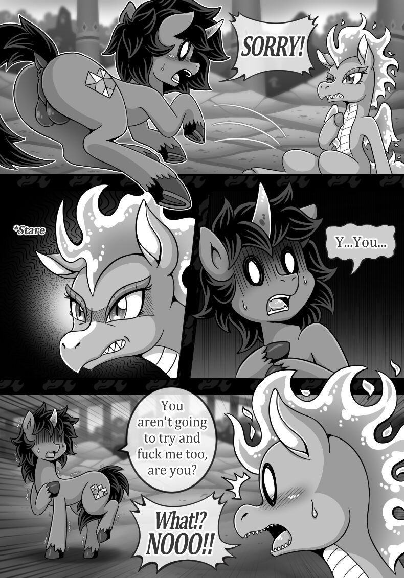 Rule 34 – 2022 angry apology asian mythology blush bodily fluids chinese mythology clenched teeth comic crossover cutie mark dialogue digital media (artwork) dragon east asian mythology embarrassed english text equid equine eyelashes female feral fire flaming hair flaming mane friendship is magic glare greyscale hair hasbro hooves horn horse hybrid king sombra (mlp) longma looking at another male mammal monochrome my little pony mythology one eye closed open mouth pony pseudo hair pseudo mane quadruped scared sharp teeth shocked speech bubble stare sweat sweatdrop teeth text them’s fightin’ herds tianhuo (tfh) unicorn vavacung white eyes | 6879431