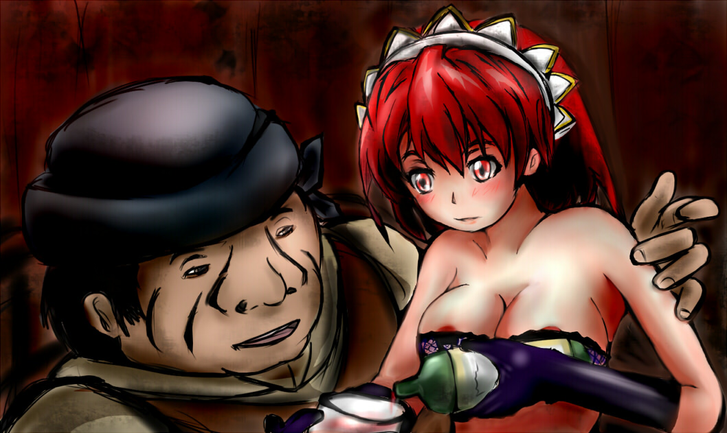 Rule 34 – areola slip blush bottle bra cecily cambell gloves seiken no blacksmith waitress whine | 411848