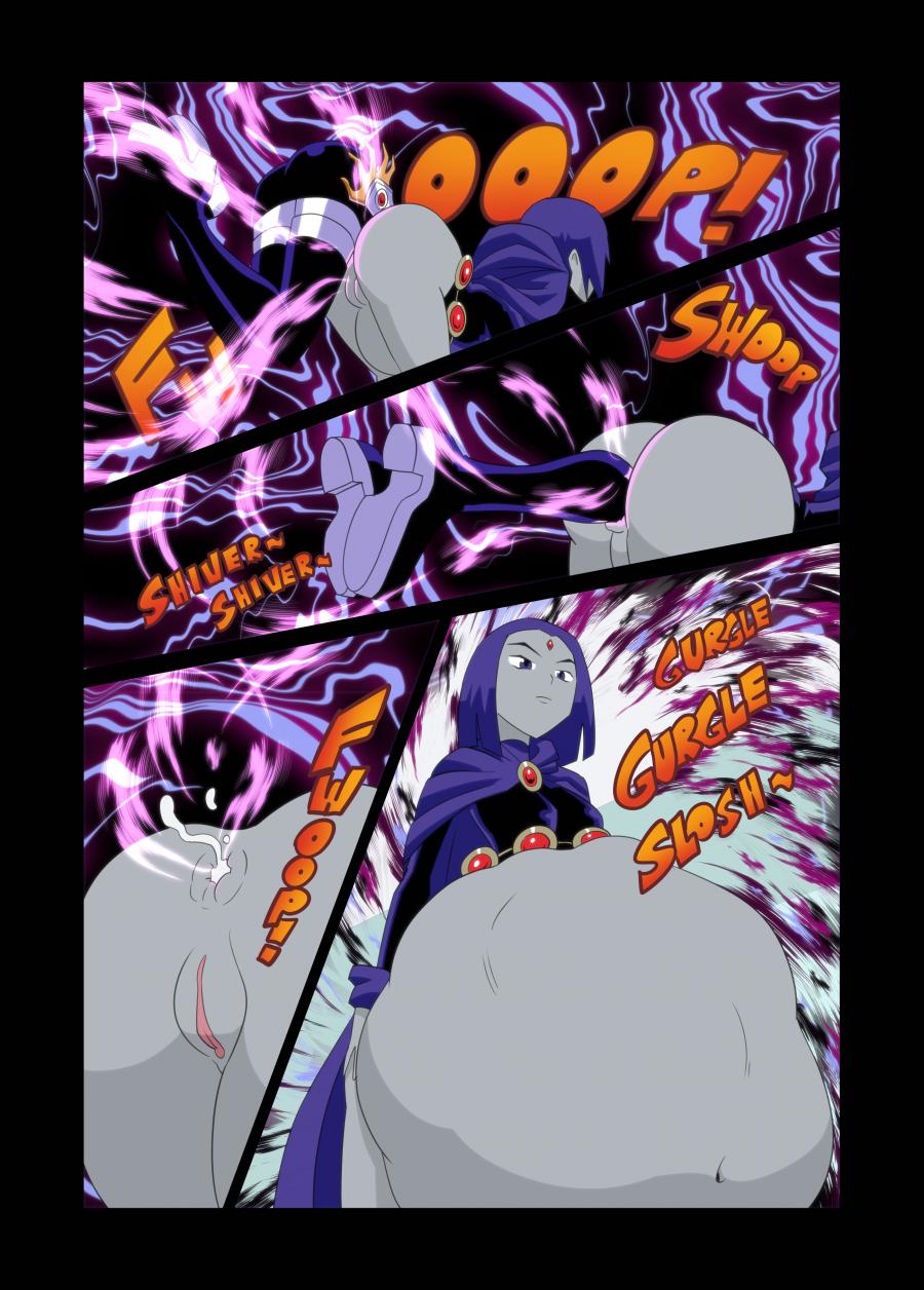 Rule 34 – anal vore blackfire clothing comic raven same size vore superheroine teen titans varu villainess vore | 6736765