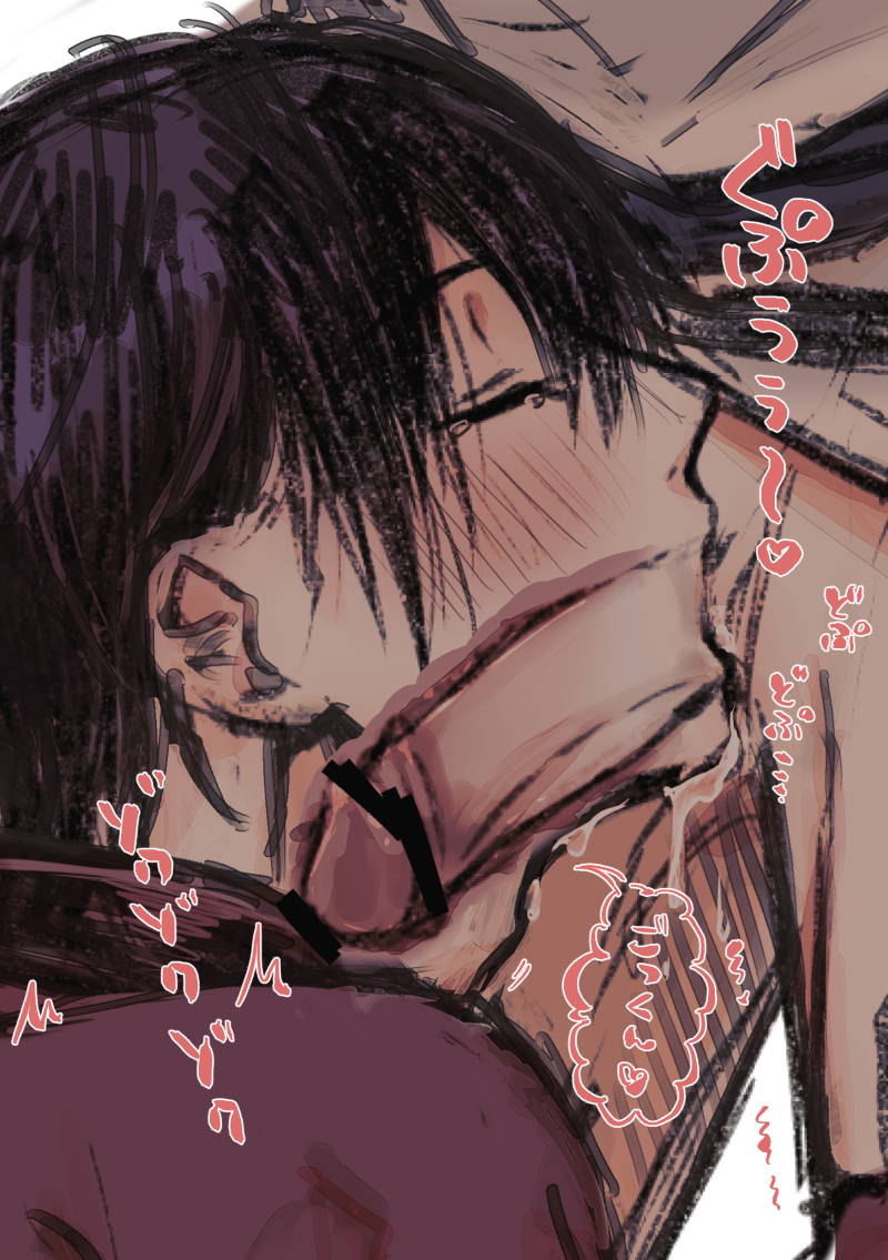 Rule 34 – 2boys bar censor blowjob blush close-up closed eyes colored sketch cum drip dark hair deepthroat drooling fellatio gay gintama gintoki sakata male male only oral penis solo focus sweat takasugi shinsuke toriuchi x-ray yaoi | 6795049