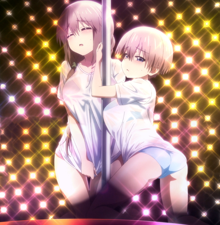 Rule 34 – 2girls absurdres adult age difference ass bangs bikini blue bikini blue eyes blush breasts closed eyes clothes pull collarbone embarrassed highres large breasts long hair looking at viewer looking back milf mother and daughter multiple girls open mouth pole screencap see-through shirt short hair stitched stripper pole swimsuit teenager thighs third-party edit uzaki-chan wa asobitai! uzaki hana uzaki tsuki wet wet clothes wet shirt | 6770866