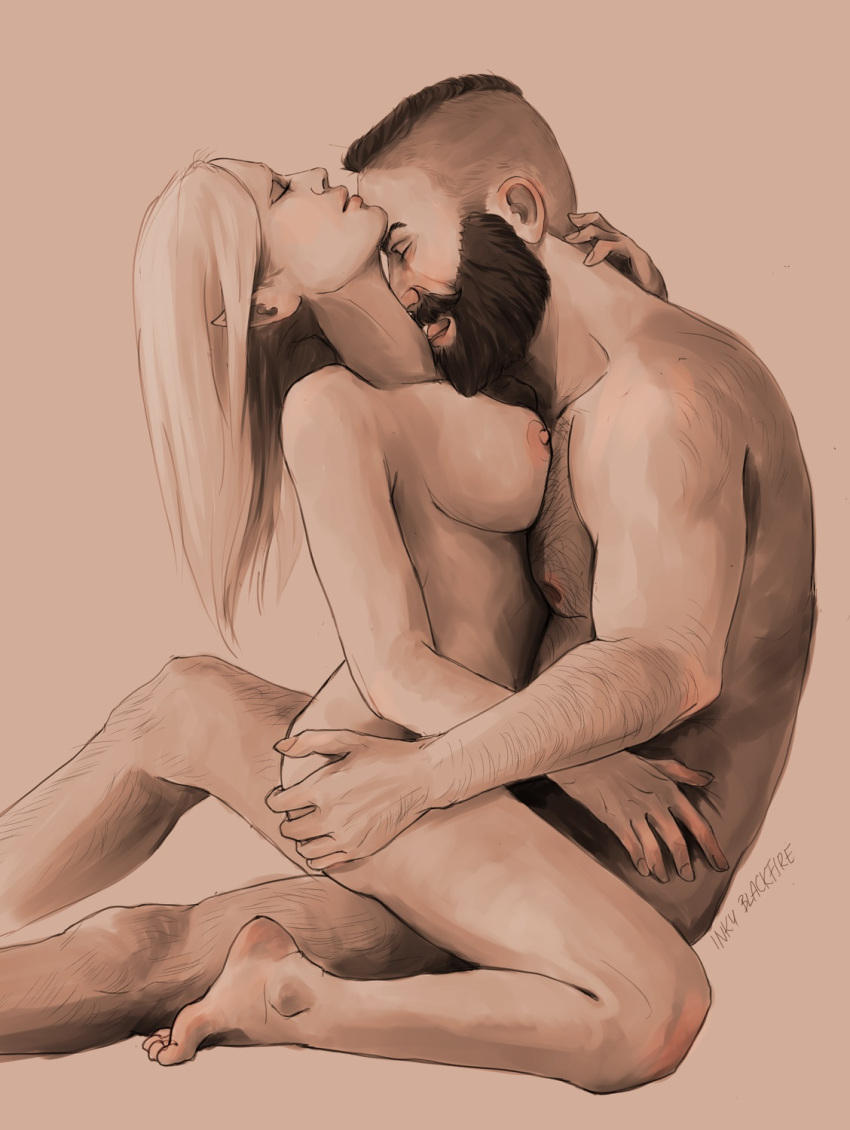 Rule 34 – 1boy 1girls ass grab elf human inky-blackfire kerillian markus kruber monochrome sex vaginal penetration vaginal penetration vermintide warhammer (franchise) warhammer fantasy wood elf | 6668063