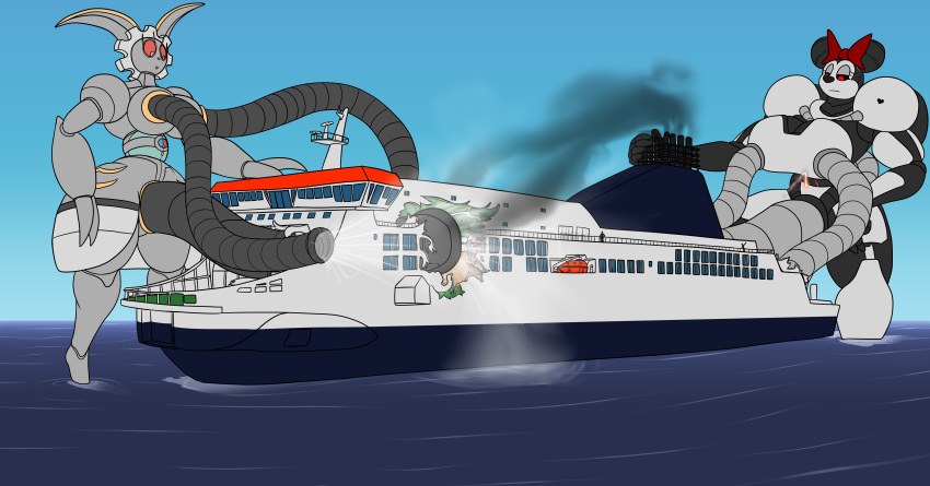 Rule 34 – absurd res anthro areola big breasts boat bow ribbon breasts destroyed vehicle destruction digital media (artwork) disney duo evilfoxyfull female ferry flare gun generation 7 pokemon hi res humanoid legendary pokemon looking down machine macro magearna mammal merchant ship minnie mouse mouse murid murine nintendo nipples outside passenger ship pink eyes pokemon pokemon (species) ranged weapon robot rodent sea ship sky standing suction unimpressed vacuum nipples vacuum vore vacuuming vehicle vehicle destruction video games vore water watercraft weapon | 6687278