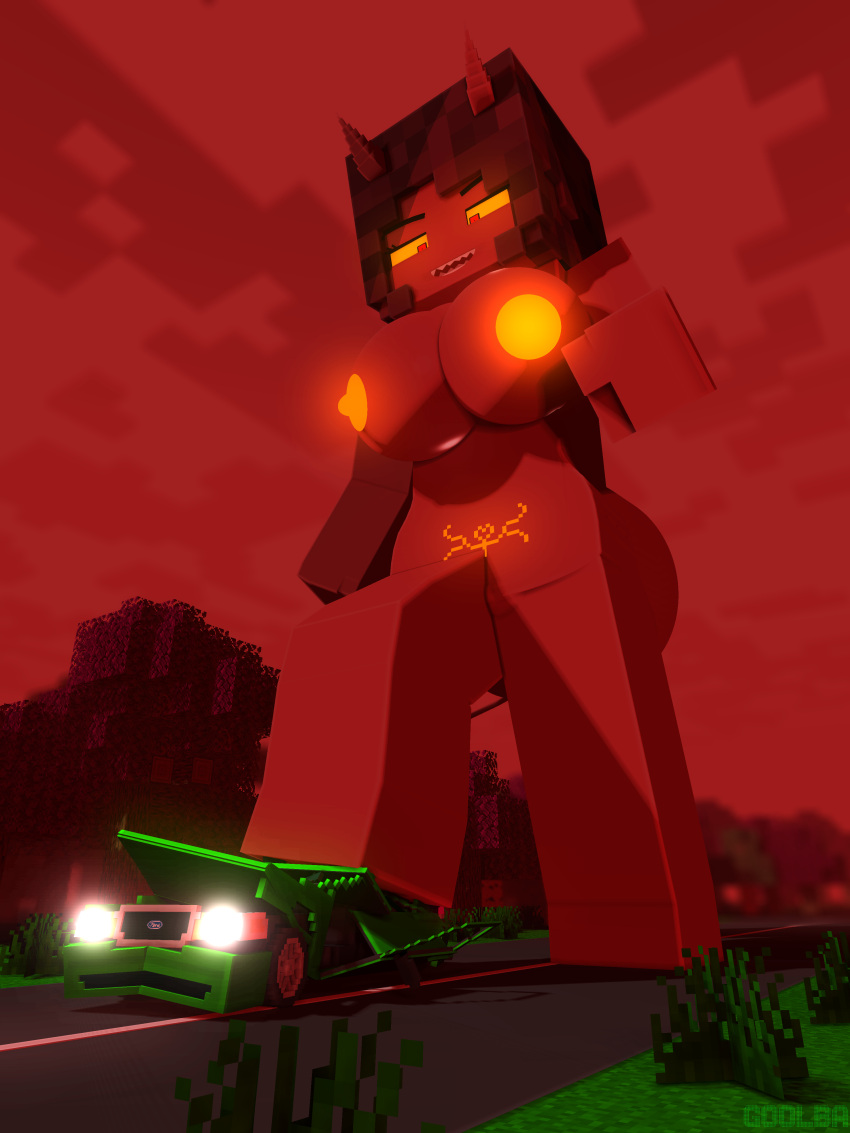 Rule 34 – bigger female crazy eyes crushing demon girl destruction giantess glowing nipples goolba hellcrazed kellyss macro minecraft red skin succubus vehicle destruction | 6684446