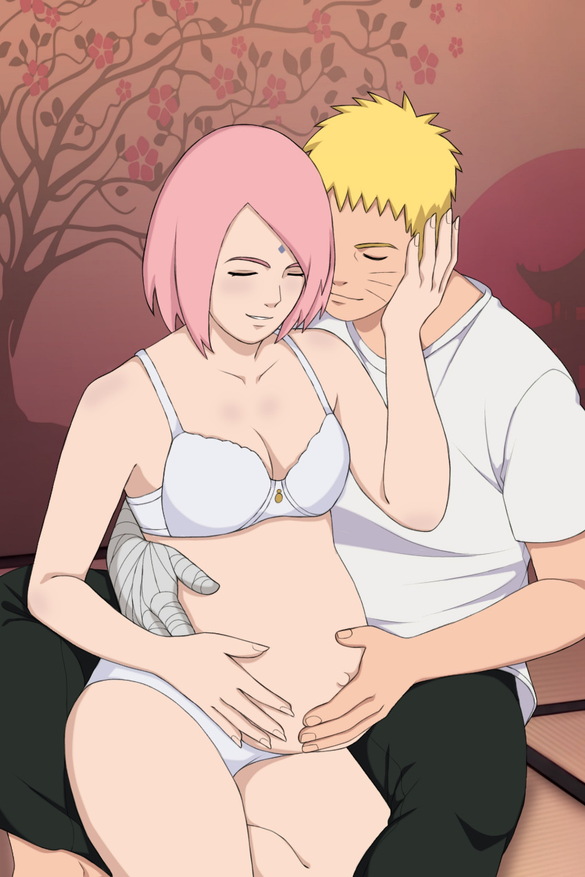Rule 34 – 1boy 1girls bandage bandaged arm blonde hair blush bob cut boruto: naruto next generations bra cleavage closed eyes clothed clothing couple facial markings female forehead jewel forehead mark fully clothed grabbing stomach hug hugging from behind hugging stomach jack .mery light-skinned female light-skinned male light skin lingerie male male/female mature mature female mature male medium breasts medium hair milf naruto naruto (series) pale-skinned female pale skin panties partially clothed pink hair pregnancy pregnant pregnant belly pregnant female revealing clothes romantic romantic ambiance romantic couple sakura haruno semi clothed shoulder length hair shounen jump sitting sitting on lap sitting on person smile smiling spiky hair straight underwear uzumaki naruto whisker markings whiskers white bra white lingerie white panties yellow hair | 6810388