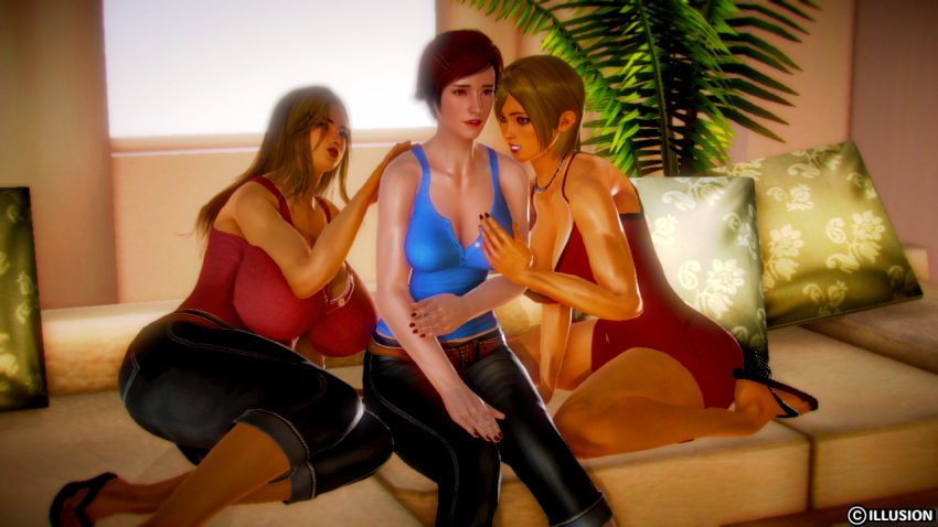 Rule 34 – big ass curvaceous female dead or alive feeling boobs feeling up holly honey select honey select studio neo janette large breasts lesbian couple lesbian seduction lesbianism mila (dead or alive) muscular female original characters seducing shy girl uneasy | 6824811