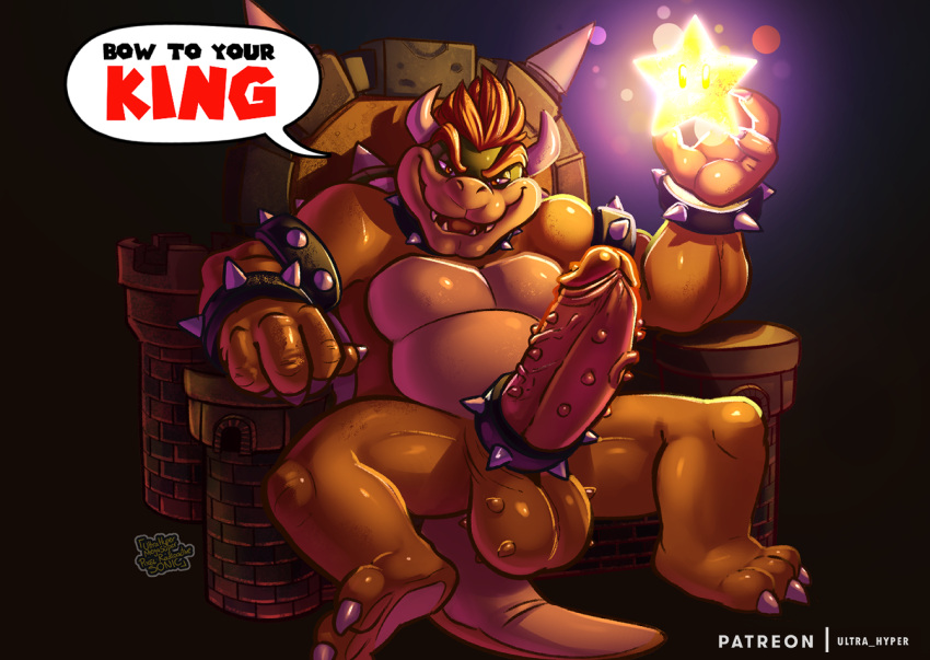 Rule 34 – 2022 3 toes 4 fingers accessory anthro armband armwear balls big balls big penis bowser castle chair claws clothing cock ring collar digital drawing (artwork) digital media (artwork) english text erection evil grin eyebrows feet fingers furniture genitals holding object humanoid genitalia humanoid penis jewelry koopa looking at viewer looking pleasured lying magic item male mario bros nintendo penile spines penis penis accessory penis jewelry reptile scalie shell simple background sitting smile solo solo focus speech bubble spiked armband spiked balls spiked cock ring spiked collar spikes spikes (anatomy) star super star teasing text the super mario bros movie throne throne position toes turtle uhmsprs vein veiny penis video games | 6796491