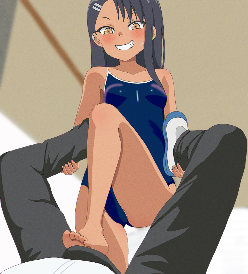 Nagatoro footjob