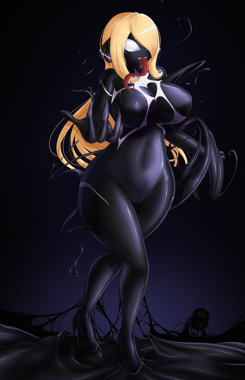 Rule 34 - Claws Cynthia (pokemon) Heeled Feet Inou Long Tongue Marvel  Pokemon Sharp Teeth Symbiote Venom | 6789190