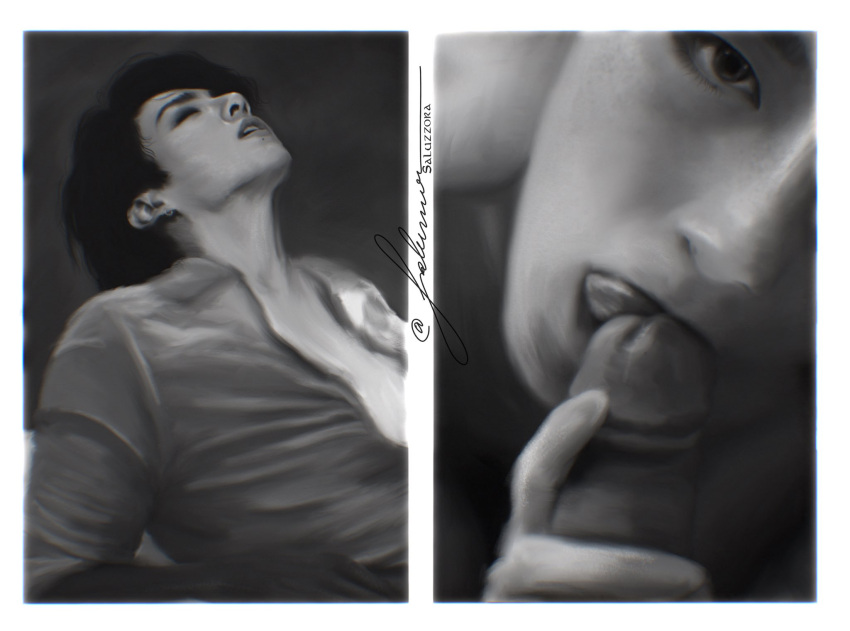 Rule 34 – 2boys asian asian male bed big penis black and white blowjob bts closed eyes earrings erection gay gay sex hand on penis handjob jeon jung kook kim tae hyung korean kpop licking penis male male only mouth on penis mouth open naked open clothes open shirt penis on mouth sucking sucking dick sucking penis tattoo toungue out yaoi | 6486818