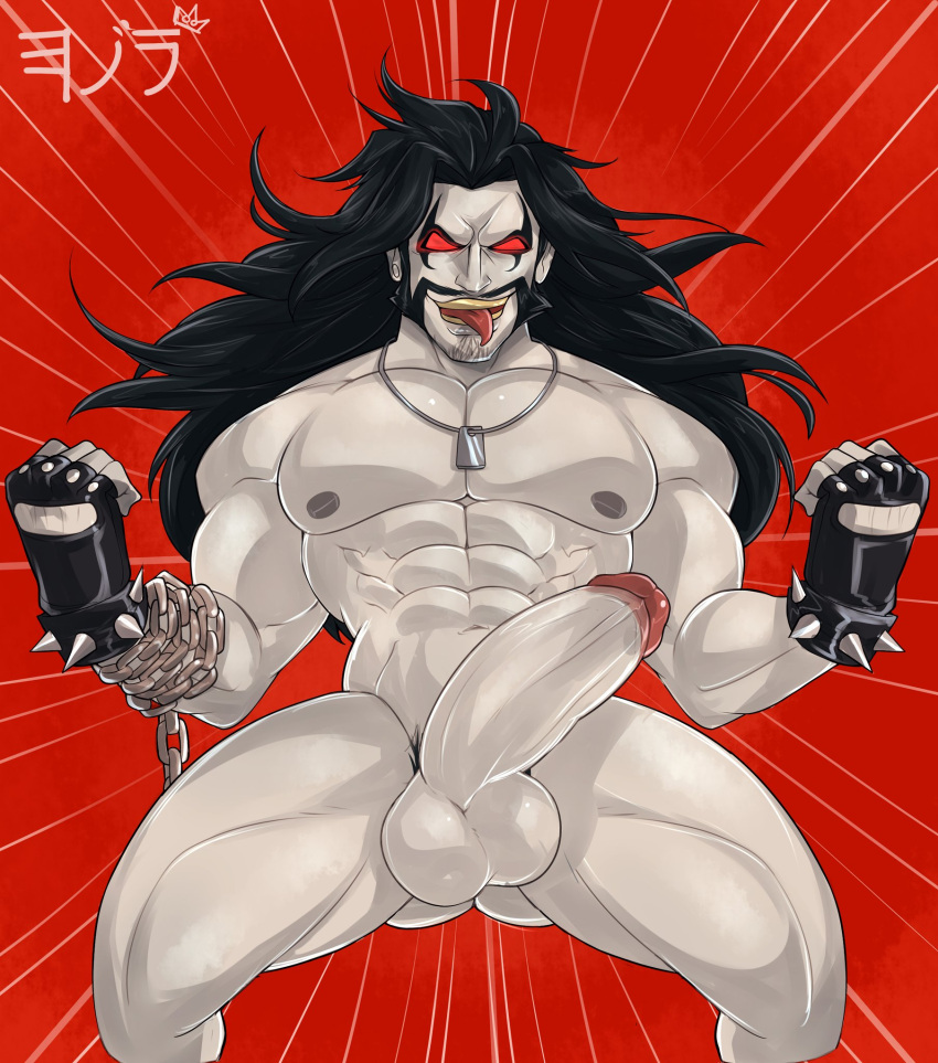 Rule 34 – 1male abs big penis black hair dc dc comics facial hair lobo (dc comics) male male focus male only muscular muscular male no pupils red eyes tongue out yozorac1 | 6796071