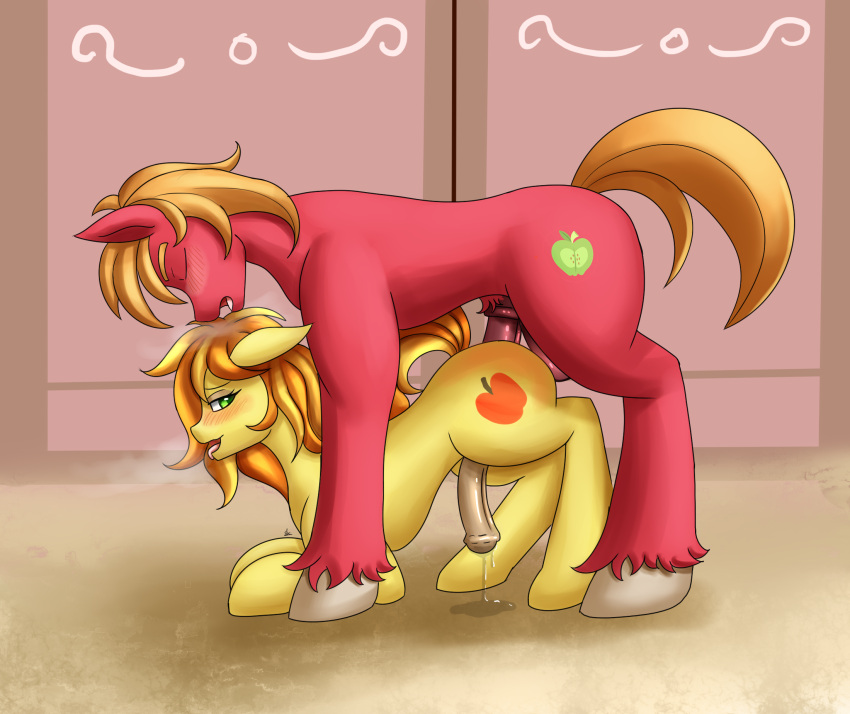 Rule 34 – animal genitalia animal penis balls big macintosh (mlp) blush bodily fluids braeburn (mlp) cousins cutie mark earth pony equid equine equine penis eyebrows eyelashes feral feral on feral feral penetrated feral penetrating feral penetrating feral friendship is magic genital fluids genitals hasbro hi res hooves horse incest (lore) male male/male male only male penetrated male penetrating male penetrating male mammal mane my little pony open mouth orange mane orange tail penetration penis pony precum raised tail red body thick eyebrows tuft yellow body zachc | 5921963