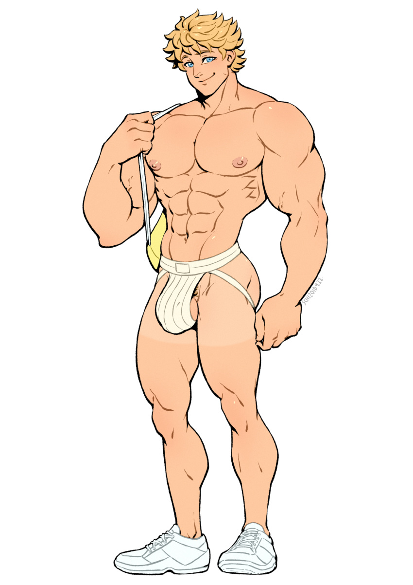 Rule 34 – big bulge blonde hair bulge dilftown huge bulge jockstrap male male only muscles muscular muscular male schizoid tanline teen boy twitter user oc will shotwell | 6773745